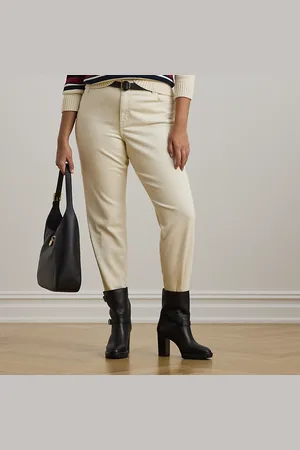 Ralph Lauren Curve - High-Rise Straight Ankle Jean