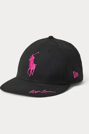 Ralph Lauren Pink Pony Wool Twill Cap