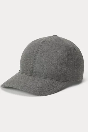 Ralph Lauren Wool Flannel Ball Cap