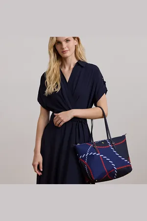 Ralph Lauren Nylon Medium Keaton Tote Bag