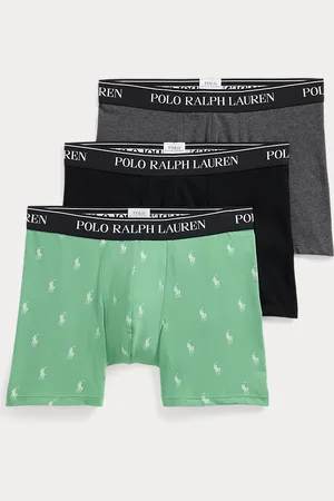 Ralph Lauren Stretch Cotton Boxer Brief 3-Pack