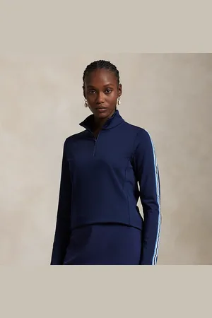 Ralph Lauren Tailored Fit Interlock Quarter-Zip