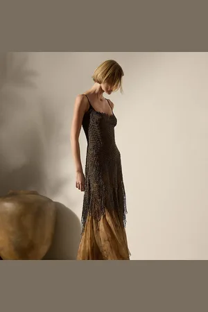 Ralph Lauren Erin Embellished Tulle Evening Dress