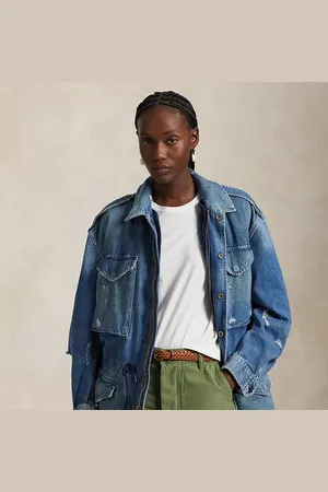 Ralph Lauren Quilted Gilet Denim Field Jacket