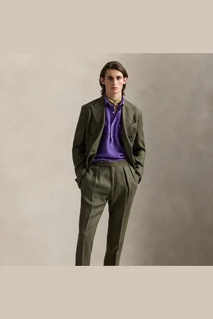 Ralph Lauren Linen Dobby Suit Trouser