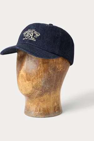 Ralph Lauren Ranch Logo Denim Ball Cap