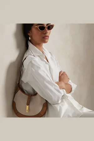 Ralph Lauren Polo ID Canvas Small Shoulder Bag