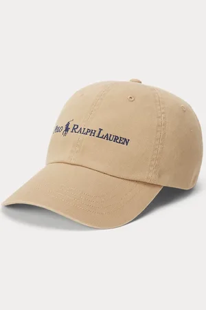 Ralph Lauren Logo Cotton Twill Ball Cap