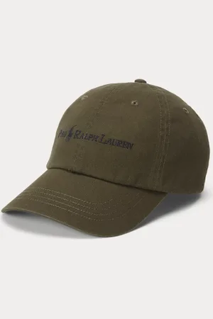 Ralph Lauren Logo Cotton Twill Ball Cap