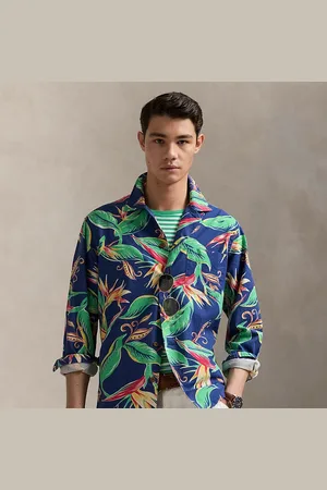 Ralph Lauren Classic Fit Floral Flannel Camp Shirt