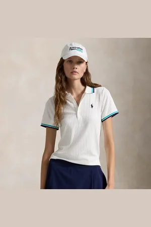 Ralph Lauren Australian Open Rib-knit Polo Shirt