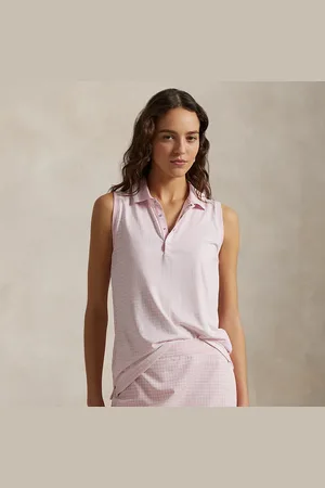 Ralph Lauren Tailored Fit Sleeveless Polo Shirt
