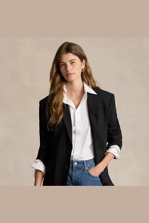 Ralph Lauren Stretch Wool-Blend Blazer