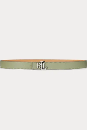 Ralph Lauren Logo Reversible Leather Belt