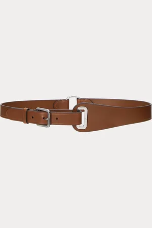 Ralph Lauren Leather Grommet Strap Belt