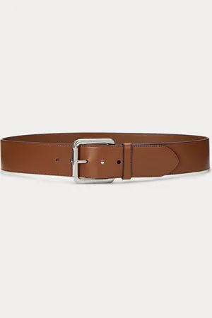 Ralph Lauren Vachetta Leather Wide Belt