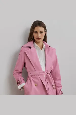 Ralph Lauren Double-Breasted Cotton-Blend Trench Coat