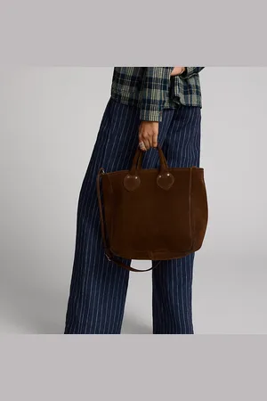 Ralph Lauren Roughout Suede Tote