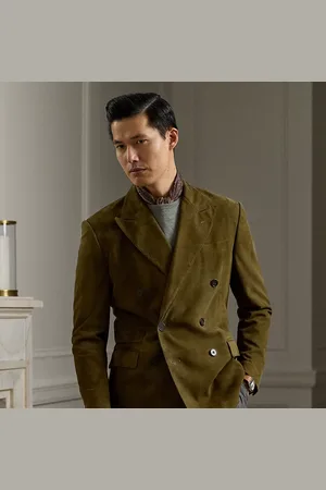 Ralph Lauren Kent Hand-Tailored Suede Blazer
