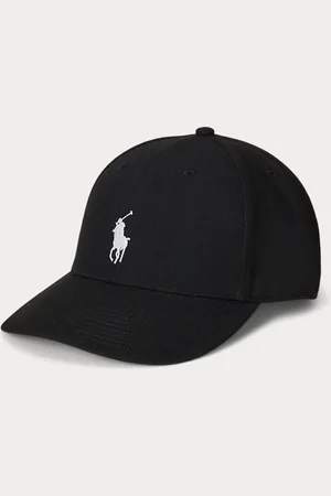 Ralph Lauren Twill High-Crown Ball Cap