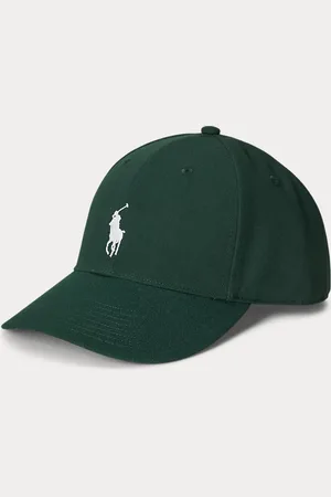 Ralph Lauren Twill High-Crown Ball Cap