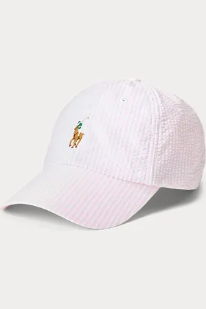 Ralph Lauren Seersucker Ball Cap