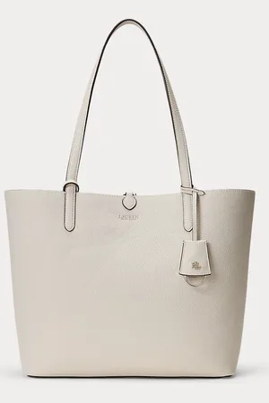 Ralph Lauren Faux-Leather Large Reversible Tote Bag