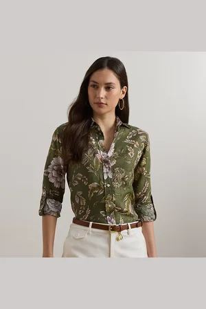 Ralph Lauren Relaxed Fit Floral Linen Shirt