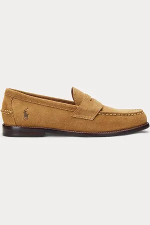 Ralph Lauren Alston Suede Penny Loafer