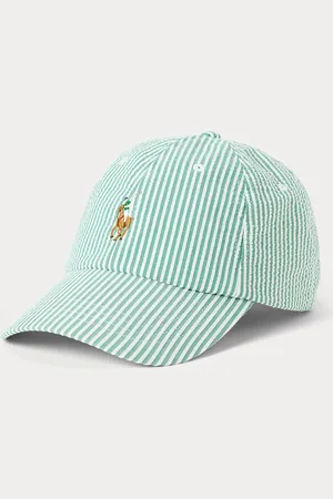 Ralph Lauren Seersucker Ball Cap