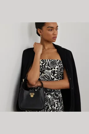 Ralph Lauren Leather Small Tanner Shoulder Bag