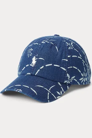 Ralph Lauren Floral Linen Ball Cap