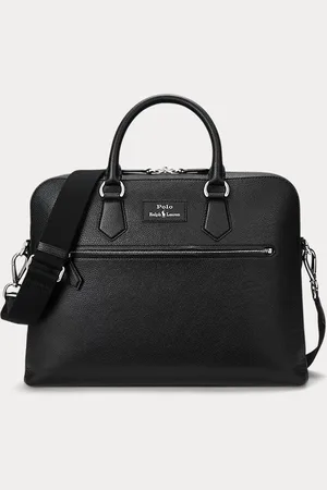 Ralph Lauren Pebbled Leather Commuter Bag
