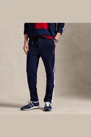 Ralph Lauren Double-Knit Mesh Track Trouser