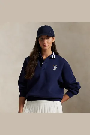Ralph Lauren Polo Bear Fleece Long-Sleeve Polo Shirt