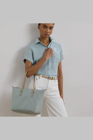 Ralph Lauren Nylon Medium Keaton Tote Bag
