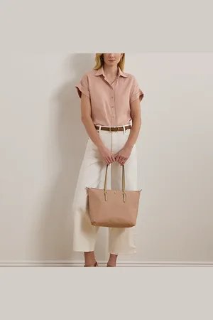 Ralph Lauren Nylon Medium Keaton Tote Bag