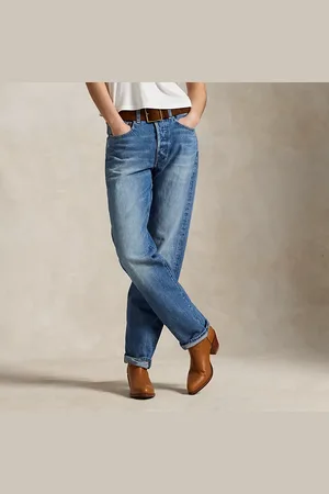Ralph Lauren High-Rise Relaxed Straight Jean
