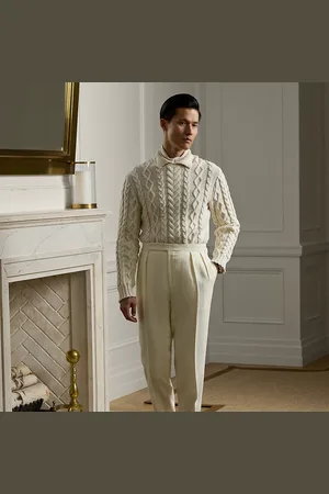 Ralph Lauren Gregory Hand-Tailored Suit Trouser