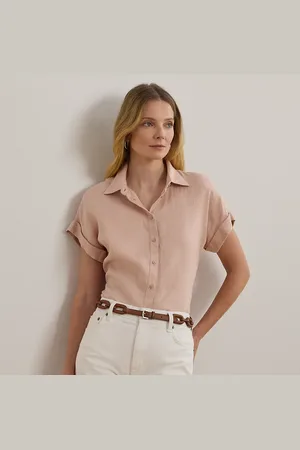 Ralph Lauren Relaxed Fit Linen Short-Sleeve Shirt
