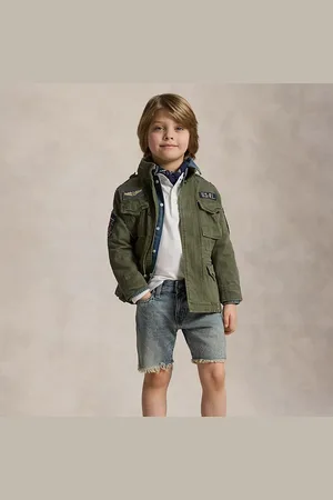 Ralph Lauren Sullivan Slim Cutoff Denim Short