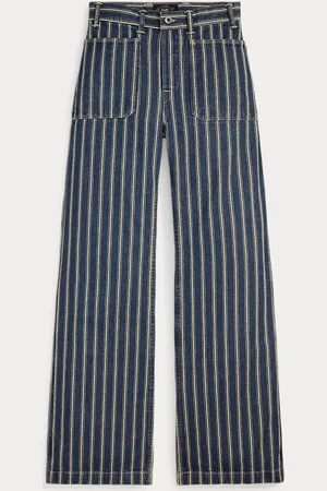 Ralph Lauren Indigo Striped Jean