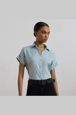 Ralph Lauren Relaxed Fit Linen Short-Sleeve Shirt