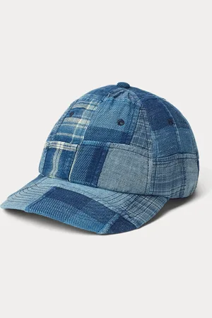 Ralph Lauren Indigo Patchwork Ball Cap