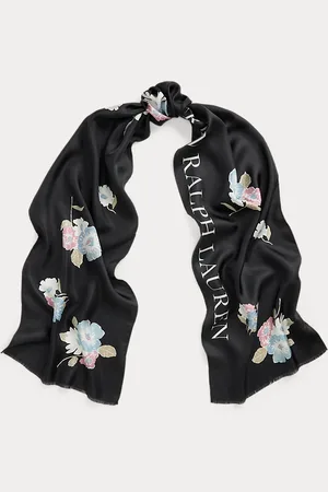 Ralph Lauren Floral Silk Scarf