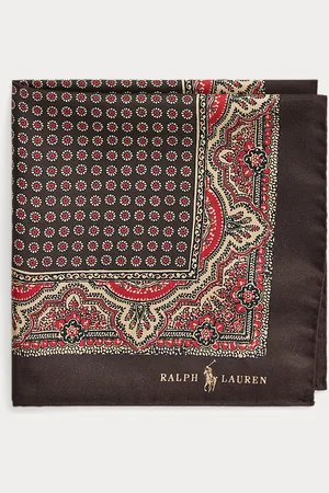 Ralph Lauren Silk Foulard Pocket Square