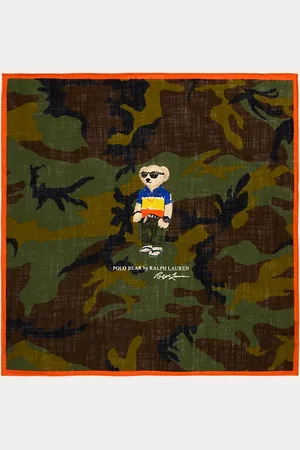 Ralph Lauren Polo Bear Camo Cotton Bandanna