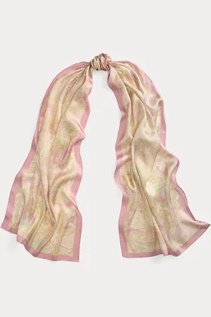 Ralph Lauren Paisley Silk Scarf