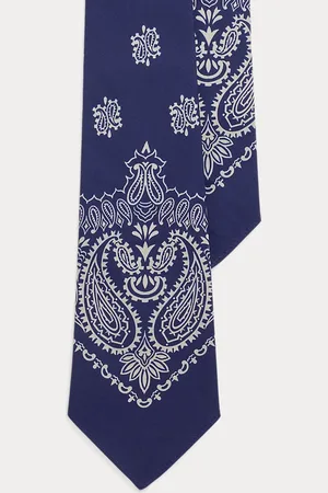 Ralph Lauren Vintage-Inspired Bandanna Cotton Tie