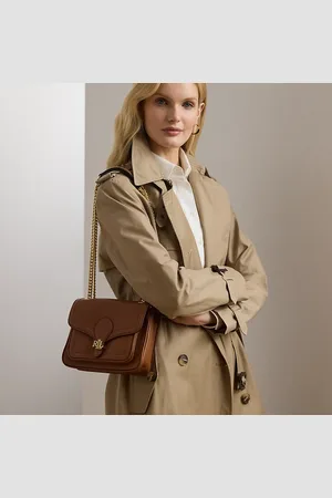 Ralph Lauren Pebbled Small Bradley Convertible Bag